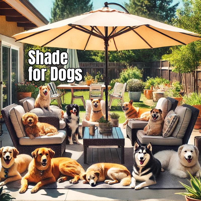 Mobile Patio Umbrellas: Best Outdoor Shade for Dogs